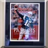 C02. Framed Sport Illustrated cover. 